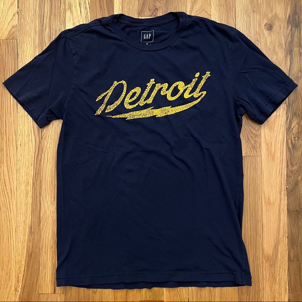 Gap Vintage Detroit Short Sleeve T-Shirt (XS)